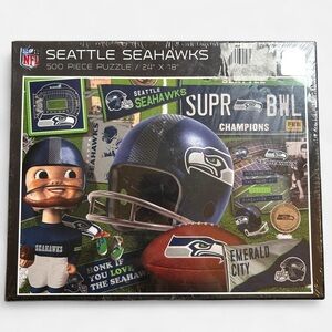 Seattle Seahawks 500 Piece Puzzle